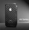 Θήκη σιλικόνης TPU Gel Air Series για iPhone 4G/4S Μαύρο